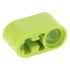 LEGO technic emelőkar 1 × 2 pin- és tengely-csatlakozóval, lime (60483)