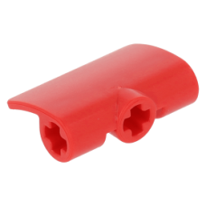 LEGO technic fal/panel elem íves 2×3×1, piros (71682)