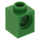 LEGO technic kocka lyukkal 1 × 1, zöld (6541)