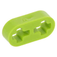 LEGO technic emelőkar 1 × 2 vékony, lime (41677)
