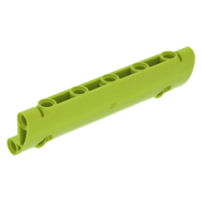 LEGO technic fal/panel elem íves 11×2×3, lime (62531)