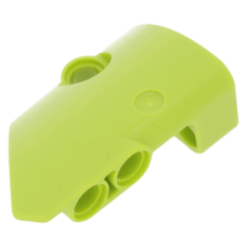 LEGO technic fal/panel elem jobbos #2 5×3×2, lime (87086)