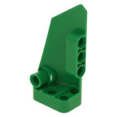 LEGO technic fal/panel elem jobbos #4 7×3×2, zöld (64391)