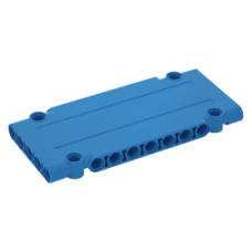 LEGO technic fal/panel elem 5×11×1, sötét azúrkék (64782)