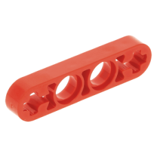 LEGO technic emelőkar 1×4 vékony, piros (32449)