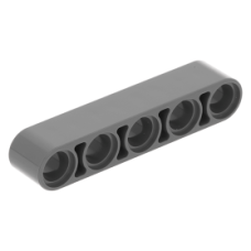 LEGO technic emelőkar 1×5, sötétszürke (32316)