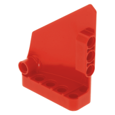 LEGO technic fal/panel elem jobbos #14 7×5×2, piros (64680)