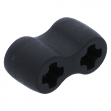 LEGO technic rugalmas gumi kettős tengelycsatlakozó, fekete (45590) --- Debrecenben raktáron!