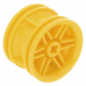 LEGO kerék/kerékbelső Ø 30.4mm x 20mm, sárga (56145)