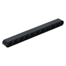 Eredeti, új LEGO technic emelőkar 1×11, fekete (32525) - a működő szerkezetekhez