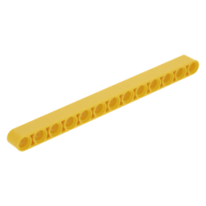 LEGO technic emelőkar 1x13, sárga (41239)