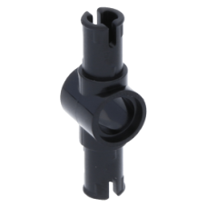 LEGO technic 2 db pin középen pin csatlakozóval 3 hosszú, fekete (87082)
