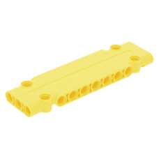 LEGO technic fal/panel elem 3×11×1, sárga (15458)