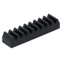 LEGO technic fogaskerék 1×4, fekete (3743)