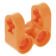 LEGO technic merőleges tengely és dupla pin csatlakozó 2×2 (keresztblokk), narancssárga (41678)