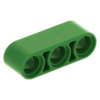 LEGO technic emelőkar 1×3, zöld (32523)
