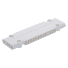 LEGO technic fal/panel elem 3x11x1, fehér (15458)