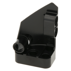 LEGO technic fal/panel elem jobbos #2 5×3×2, fekete (87086)