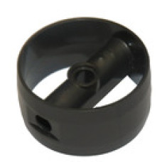 LEGO technic henger 4×4×1 1/2 középen összekötéssel és pin csatlakozóval (turbina), gyöngyház sötétszürke (41531)