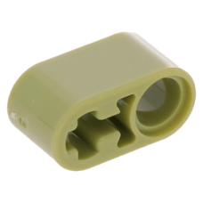 LEGO technic emelőkar 1 × 2 pin- és tengely-csatlakozóval, olajzöld (60483)