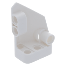 LEGO technic fal/panel elem balos #1 5×3×2, fehér (87080)