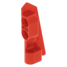 LEGO technic fal/panel elem balos #22 'A'oldal 2×5, piros (11947)