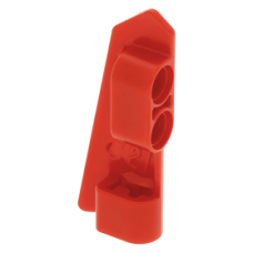 LEGO technic fal/panel elem jobbos #21 'B'oldal 2×5, piros (11946)