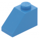 LEGO tetőelem 45°-os 2×1, sötét azúrkék (3040)