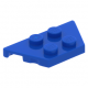 LEGO ék/szárny alakú lapos elem 2x4, kék (51739)