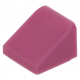 LEGO tetőelem 31°-os 1×1×2/3, sötét rózsaszín (54200)