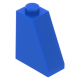 LEGO tetőelem 65°-os 2×1×2, kék (60481)