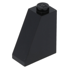 LEGO tetőelem 65°-os 2×1×2, fekete (60481)