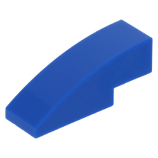 LEGO tetőelem íves 3×1, kék (50950)