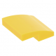 LEGO tetőelem íves 2×2, sárga (15068)