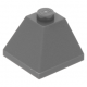 LEGO tetőelem 45°-os 2×2 sarok, sötétszürke (3045)