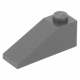 LEGO tetőelem 25°-os (33) 3×1, sötétszürke (4286)