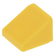 LEGO tetőelem 31°-os 1×1×2/3, sárga (54200)