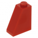 LEGO tetőelem 65°-os 2×1×2, piros (60481)