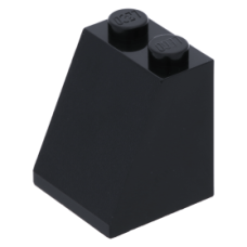 LEGO tetőelem 65°-os 2x2x2, fekete (3678b)