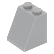 LEGO tetőelem 65°-os 2x2x2, világosszürke (3678b)