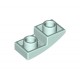 LEGO tetőelem fordított íves 2×1, világos vízzöld (24201)