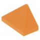 LEGO tetőelem 45°-os 1×2 csúcs, narancssárga (15571)