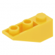LEGO tetőelem fordított 25°-os (33) 3×1, sárga (4287)