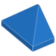 LEGO tetőelem 45°-os 1×2 csúcs, kék (15571)
