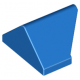 LEGO tetőelem 45°-os 2×1 csúcs, kék (3049)