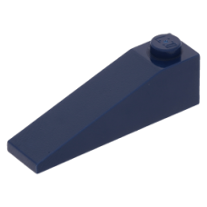 LEGO tetőelem 18°-os 4×1, sötétkék (60477)