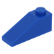 LEGO tetőelem 25°-os (33) 3×1, kék (4286)