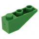 LEGO tetőelem fordított 25°-os (33) 3×1, zöld (4287)
