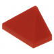 LEGO tetőelem 45°-os 1×2 csúcs, piros (15571)