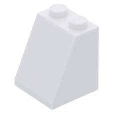 LEGO tetőelem 65°-os 2×2×2, fehér (3678b)